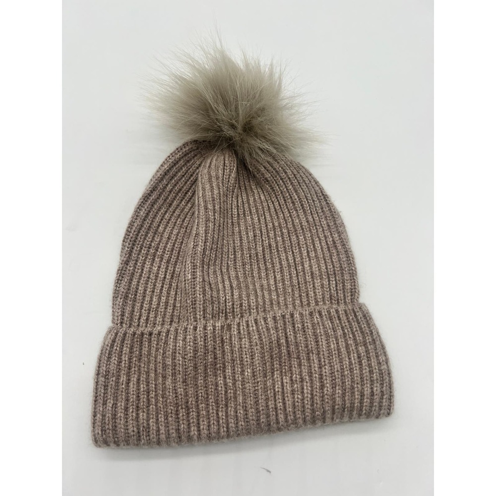 H & M Tan Beanie NWOT